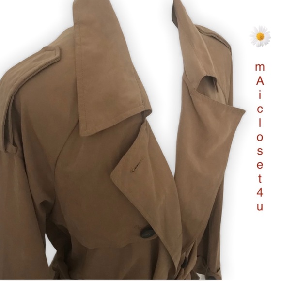 🥳🎈Love Tree Women’s Trench Coat - Picture 3 of 10